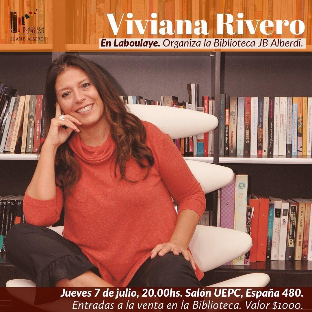 Victoria Ribero La escritora cordobesa Viviana Rivero visita Laboulaye ¡Apurate a ...